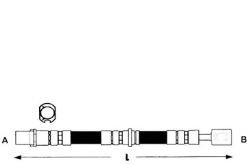 фото thumb №2, Шланг тормозной p astra g wsz.modele 98- lpr