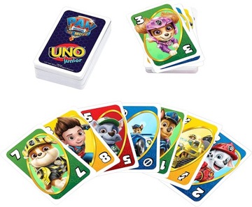 КАРТОЧНАЯ ИГРА «ЩЕНЯЧИЙ ПАТРУЛЬ» UNO JUNIOR семейная игра