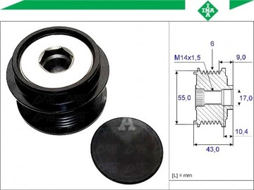 фото thumb №2, Зчеплення генератор chrysler voyager iv 3.8 awd
