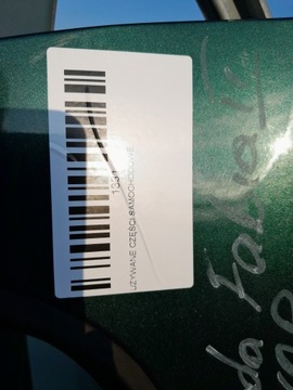 фото thumb №7, Двері лівий зад skoda fabia ii 06-10r lf6n