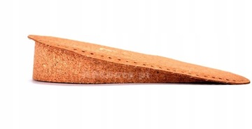 G10-64 BRĄZOWE TWARDE PODPIĘTKI 3 cm KLINY WKŁADKI POD PIĘTY 30 mm R. 36-41