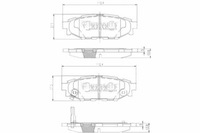 фото thumb №1, Nipparts тормозные колодки тормозные subaru brz 2.0
