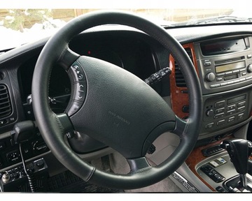 КОЖАНЫЙ ЧЕХОЛ РУЛЯ 1К для Suzuki Jimny III (1998-2012 гг.)