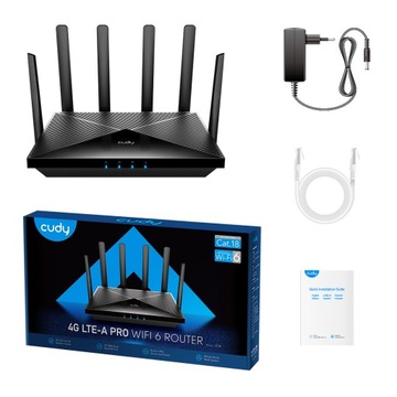 Маршрутизатор Cudy LT18 Cat18 LTE WiFi 6 Mimo 4x4 OpenWRT