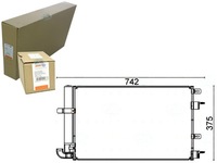 фото thumb №1, Behr hella конденсатор радіатор кондиціонера