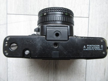APARAT PRAKTICA B200 Z OBIEKTYWEM PENTACON PRAKTICAR 1:2,4 UNIKAT REAL FOTO