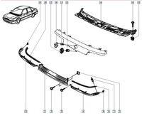 фото thumb №13, Молдинг жабо renault 21 7701034277