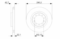 Bosch 986 479 343 диск гальмівна Ціна, фото thumb