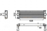 фото thumb №2, Интеркулер renault mascott 3,0dci 04- behr hella