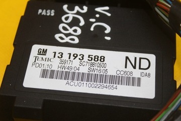 фото thumb №6, Модуль комфорта vectra c 3.0 cdti 13193588