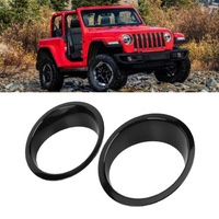 фото thumb №6, 1 пара защита лампы передний фара автомобиля pasuje do jeep wrangler