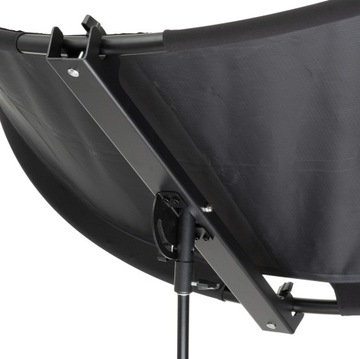 GlareOne Arc 60x120 cm blenda zakrzywiona 4w1 biała/srebrna/złota/czarna