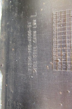 фото thumb №9, Планка пороговая левая honda civic x 71850tgga50051