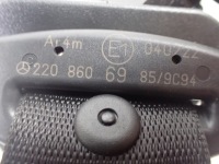 фото thumb №10, Mercedes s w220 pas безпеки середина задня