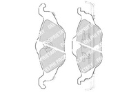 фото thumb №1, Delphi тормозные колодки тормозные opel astra f astra f class