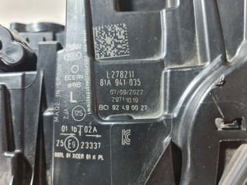 фото thumb №16, Audi q2 рестайлінг лампа ліва перед matrix 81a941035