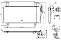 фото thumb №10, Конденсатор радіатор кондиціонера [nissens]