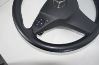 фото thumb №8, Mercedes w204 руль c-klasa кожа хорошие подушка 2044602703 лепестки