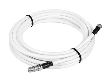 GOTOWY KABEL KONCENTRYCZNY PRZEWÓD ANTENOWY z wtykiem F i gniazdem F 7m