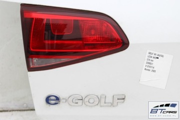 фото thumb №7, Vw e-golf vii 7 зад бампер задній + кришка багажника + лампи лампа колір: lc
