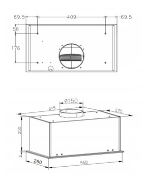 Комплект AMICA ED37515V+DIV635ABZO+BK3085.6NFM