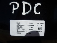 фото thumb №9, Seat alhambra i van lc9x 5d lift бампер задняя pdc