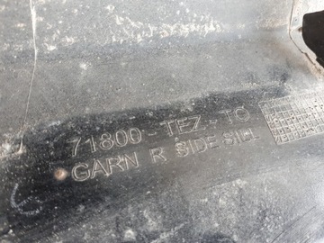 фото thumb №12, Honda civic x sedan планка порогова права 71800-tez-t0 поріг праві