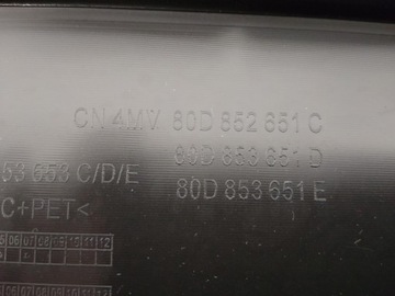 фото thumb №12, Новый решётка радиатора решётка радиатор audi q5 fy 2016-20 чёрный сатин 80a853651c