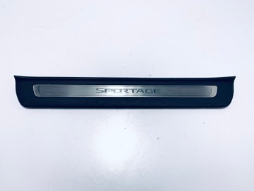 фото thumb №1, 85874-f1500 планка пороговая левая хром kia sportage iv