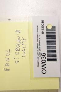 фото thumb №6, Ow036 nissan leaf i ze0 панель кондиціонер 275003nh0a