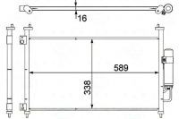 фото thumb №1, Конденсатор кондиционера honda civic 06- behr hella