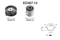 фото thumb №2, Snr грм kpl. ремень + ролик audi 80, a4, a6,