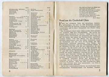 КЛОДЗКО и ОКРЕСТНОСТИ / Grafschaft GLATZ :: путеводитель: 1932 г.