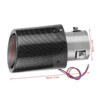 фото thumb №14, Наконечник выхлоп глушителя накладка 63mm na 65mm