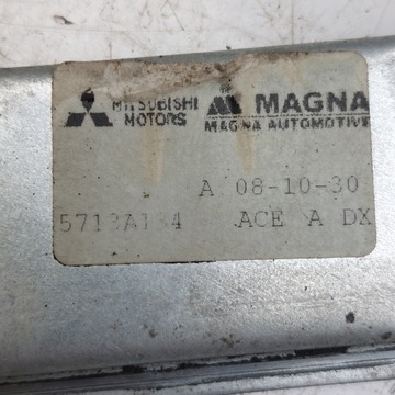 фото thumb №7, Mitsubishi colt 6 vi підйомник механізм скла правий перед 5713a134