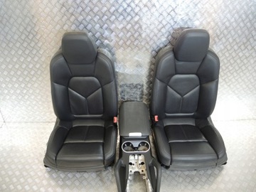 фото thumb №1, Сидіння чорна шкіра porsche cayenne ii 7p5 7p