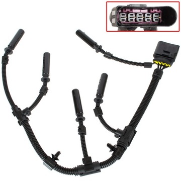 фото thumb №2, Шланг джгут свічок розжарювання vw t5 2,5tdi axd blj