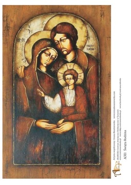 Papier ryżowy Arabeska A3 - Święta Rodzina