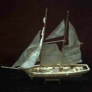 3D МОДЕЛЬ ДЕРЕВЯННОГО ПАЗЛА - ПАРУСНЫЙ КОРАБЛЬ своими руками