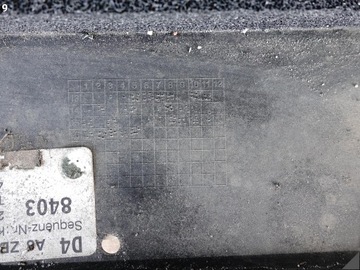 фото thumb №10, Audi s8 plus 4h0 d4 рестайлинг 13-17 порог накладка планка левая демонтаж y9t ly9t