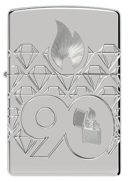 Зажигалка Zippo 48461 ветрозащитная коллекционная серебристая унисекс