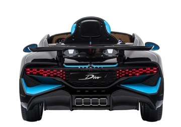 АККУМУЛЯТОРНЫЙ АВТОМОБИЛЬ КОЖАНЫЙ BUGATTI DIVO WHEELS EVA АВТОМОБИЛЬ-КАБРИОЛЕТ ДЛЯ ДЕТЕЙ