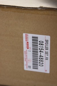 фото thumb №3, Спойлер нижній бампер перед lexus rx iv 15-21r оригінал новий