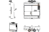 Купить Hella радиатор воды bmw 5 m 550 d xdrive f10. f1, фото thumb