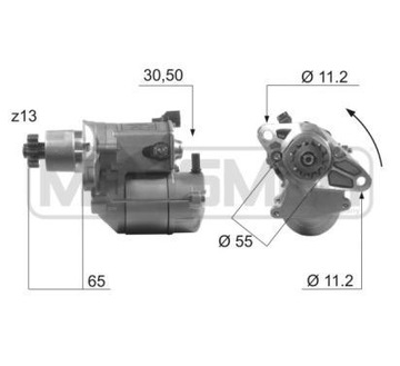 фото thumb №9, Стартер toyota avensis 2.0 vvt-i rav4 2.0 4wd 28100-28010 28100-74270