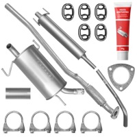 фото thumb №1, Набор глушителей + труба opel corsa c 1.2 2000-2006 хэтчбек