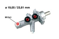 фото thumb №2, Насос тормозная mercedes w202 c208 r170 metelli