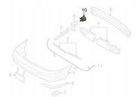 фото thumb №6, Корзина датчик кронштейн pdc jaguar s-type 00-04