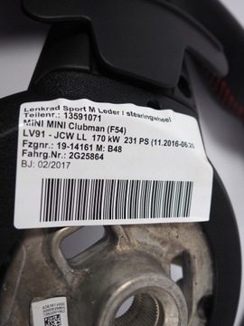 фото thumb №11, Mini clubman f54 f55 jcw works кермо пелюстки