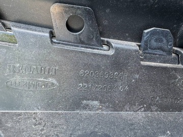 фото thumb №8, Решітка радіатора решітка підсилювач перед хром планка renault zoe рестайлінг 620369336r